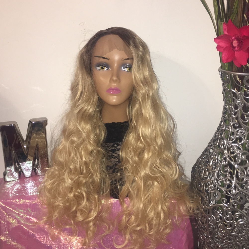 Lace front wig